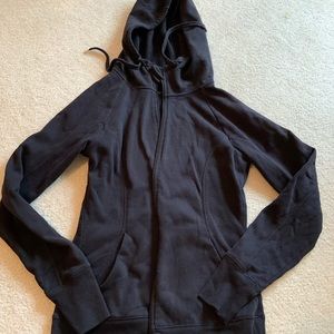 Jcpenny small tall long sleeve zip up hoodie